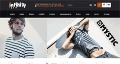 Desktop Screenshot of infinitysport.net