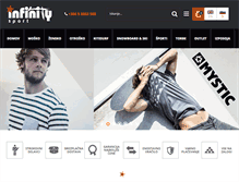 Tablet Screenshot of infinitysport.net